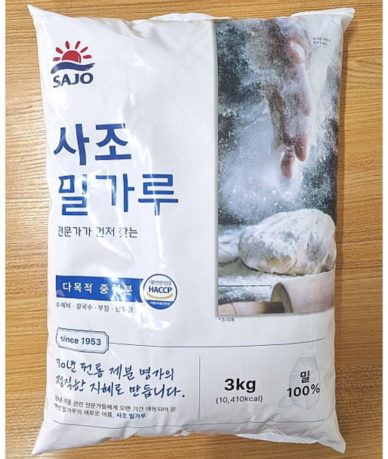 사조밀가루3kg*4개입, 3kg, 4개