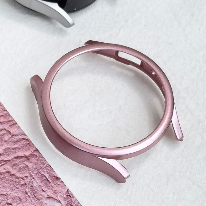 엔터콘 갤럭시워치 하드 프레임 베젤링 케이스 커버, 갤럭시워치 6 클래식 47mm, 로즈골드, 1개