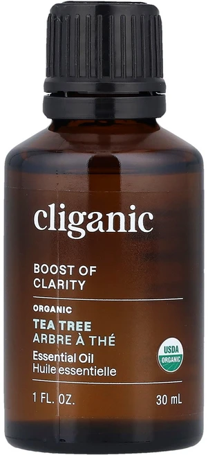 Cliganic 유기농 티트리 에센셜 오일 30ml(1fl oz) Cliganic (클리가닉), Cliganic, 유기농 티트리 에센셜 오일, 30ml - 쿠팡