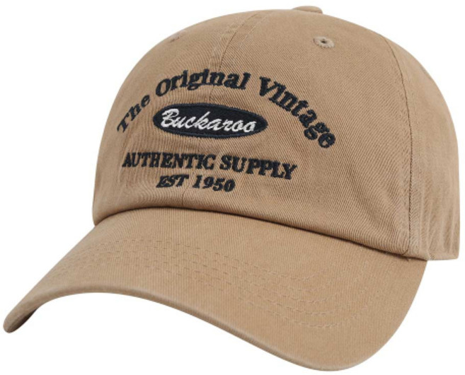 브랜드정품 BUCKAROO 아치 볼캡 라이트 베이지 133601