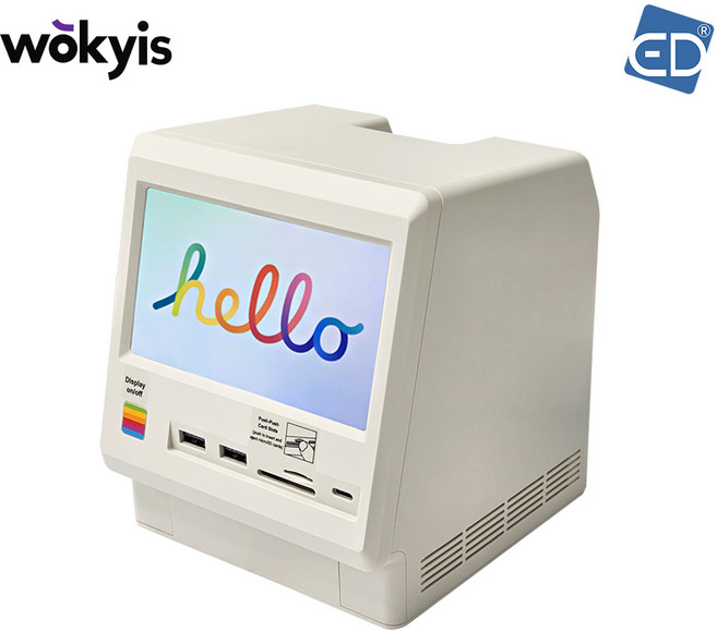 Wokyis M5 맥미니 도킹스테이션 올인원 허브 HD모니터 SSD 인클로저 / ED, 1개, 10Gbps 레트로 옐로우