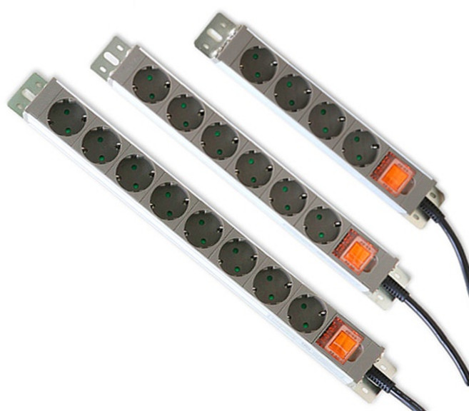 스위치 안전커버 멀티탭 10구, 2.5m, 1개