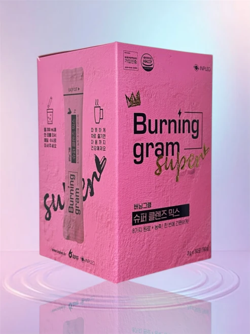 버닝그램 슈퍼 클렌즈 믹스, 1개, 90g - 쿠팡