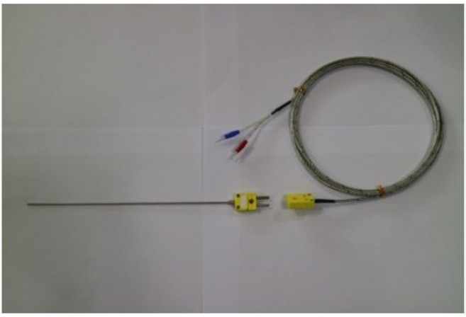 서모커플/ 써모커플 연장선/ 온도센서/ K타입/ 열전대와이어/ 보상도선/ Thermocouple/ K열전대 연장선, 2m, 1개