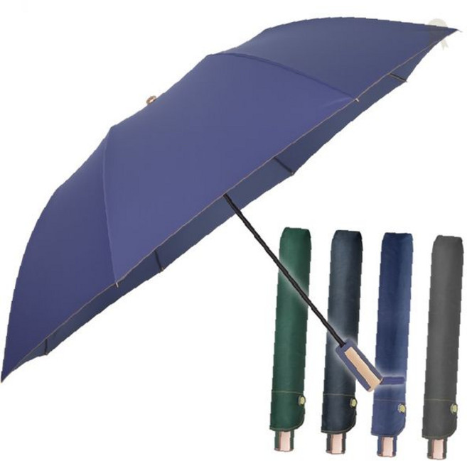 휴대용 접이식 이단 우산 가벼운 폰지원단 튼튼한 살대 출퇴근 통학 여행 외출