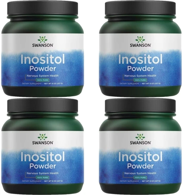 스완슨 고흡수 이노시톨 파우더 분말, 4팩, 227g - 쿠팡