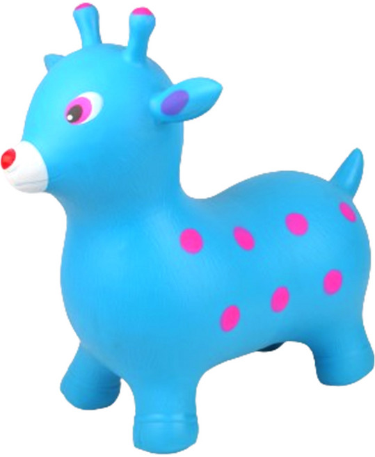 베이비캠프 신나는 점핑 사슴타기, 블루, 1개