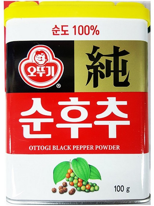 순후추가루 (오뚜기 100g) 떡볶이용/뷔페/행사용/깊은맛/식당용, 1개, 100g
