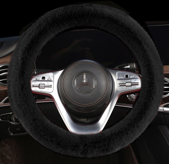 벤비아믹스 겨울 털 핸들커버 폭시니 핸들커버 따듯한 커버 초극세사 스웨이드 전차종 공용 00461, C1 블랙 핸들커버