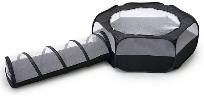 고양이 터널 장난감 놀이펜 장난감 침대 접이식 은신처 튜브 작은 애완동물 장난감