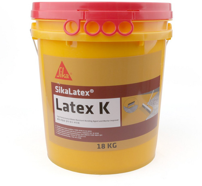씨카라텍스K 몰탈접착방수제 탄성접착바닥재 접착제 증강재, 1개