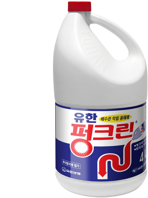 펑크린 배수구세정제, 4L, 1개