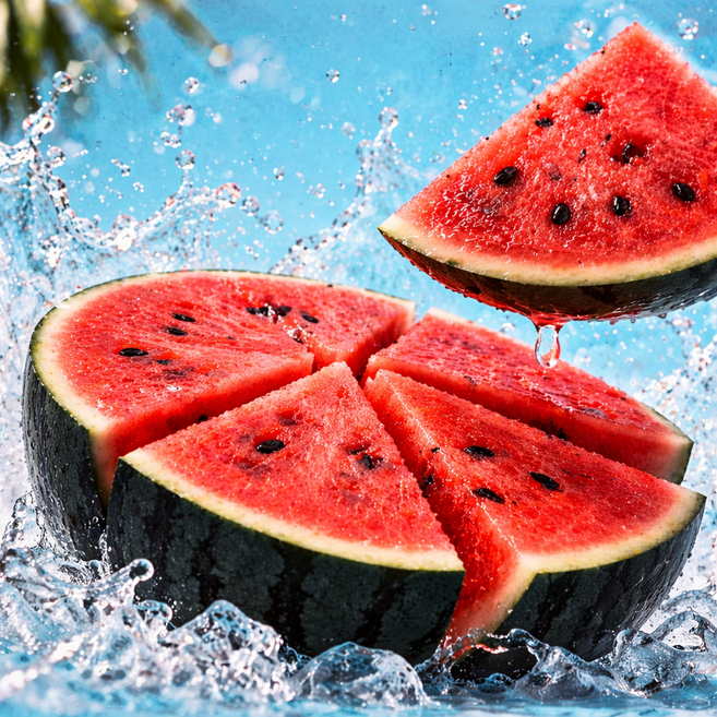 산지직송 아삭달콤 고당도 흑수박, 1개, 5kg