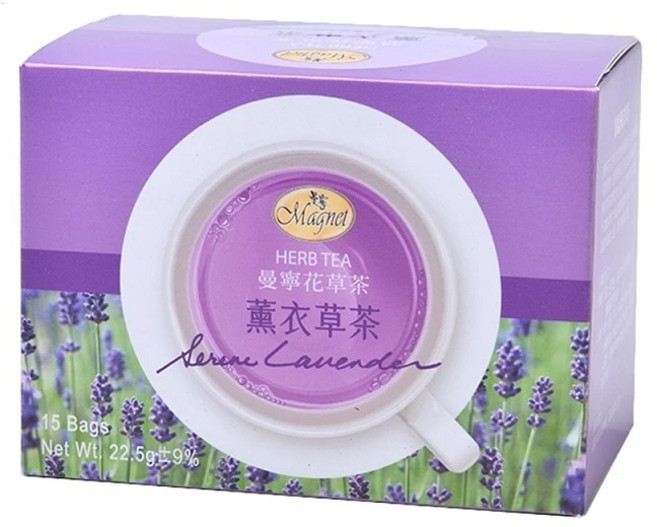 曼寧 薰衣草茶, 1.5g, 1個, 15個裝
