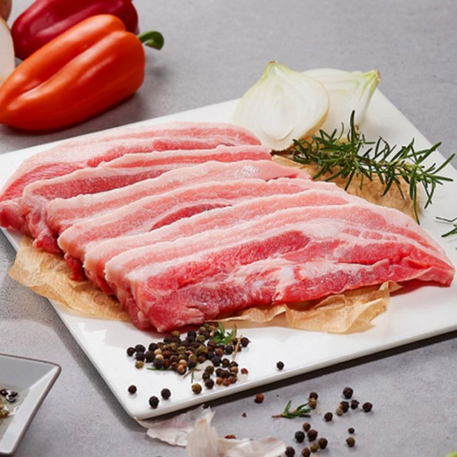 국내산 한돈 1등급 프리미엄 보성녹돈 삼겹살 400g 3팩, 없음