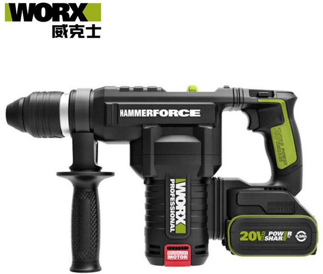 WORX 20V 無刷電錘鑽, 1箱