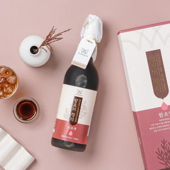 함초액 함초 발효액 10년 저온 숙성 720ml 우리원, 2개