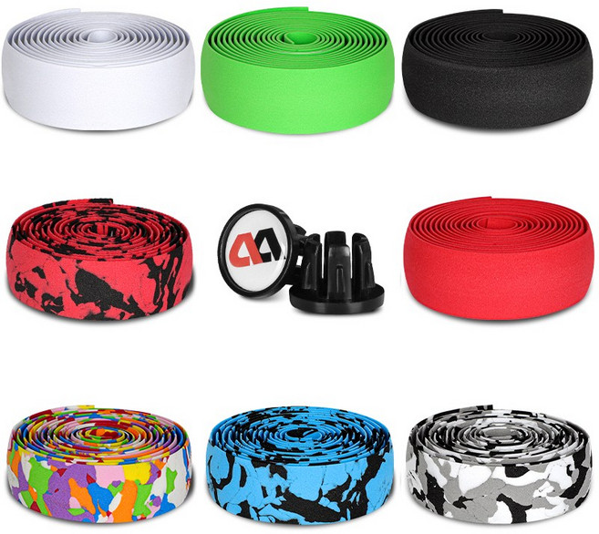 시그니처베이지 로드 자전거 핸들 바테잎 바테이프 YPZ051, 블랙, 1개