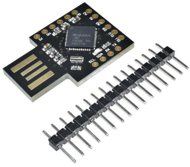 Beetle USB 개발 보드 - ATmega32U4 탑재 - 아두이노 Leonardo 호환 가상 키보드 HID 모듈, 1개