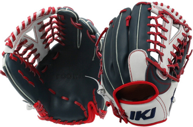 인코자바 유소년 외야 글러브 12인치 Y웹 네이비/화이트 JR O26, 1개