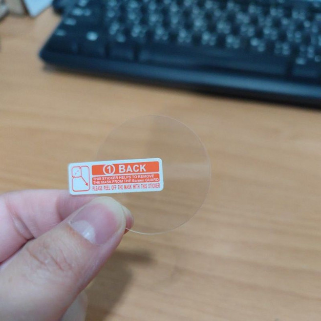 Haylou Solar LS05 鋼化玻璃貼 9H 2.5D 耐磨防刮, 1個
