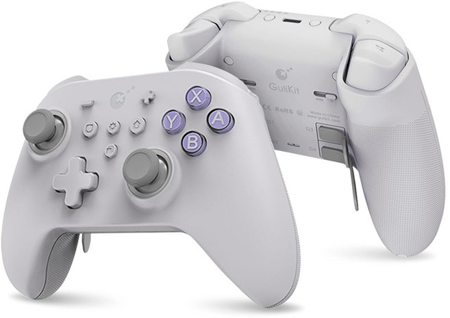 굴리킷 킹콩3 맥스 게임패드 스위치2 프로콘 PC 스팀 모바일 컨트롤러 KK3 MAX, 레트로그레이, 1개