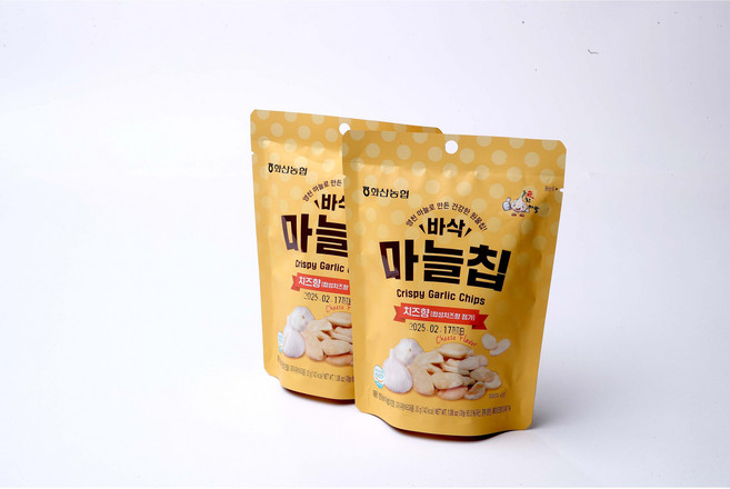 영천마늘 바삭마늘칩(치즈향), 3개, 30g