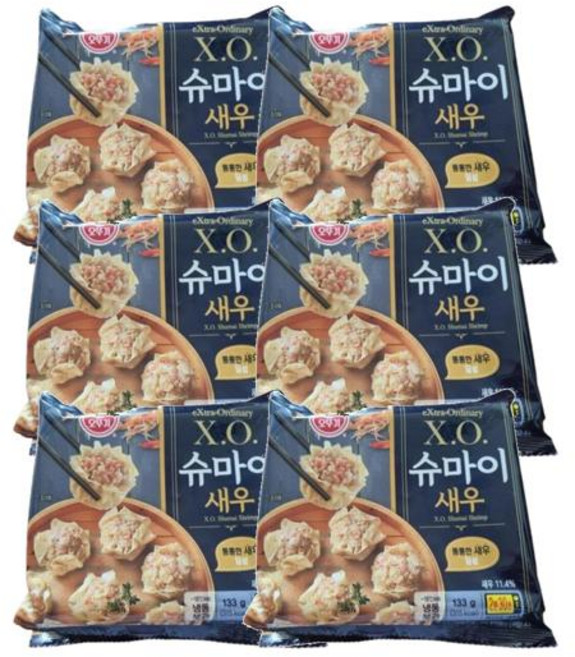 오뚜기 XO 슈마이새우, 6개, 133g