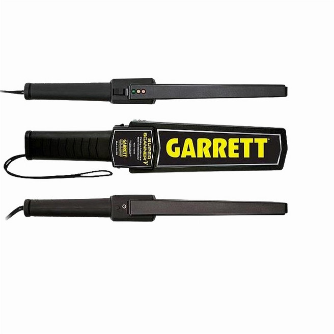 금속탐지기 GARRETT 슈퍼 스캐너 V (가렛)정밀탐지장비 공항 군부대 법원 보안시설, 1개