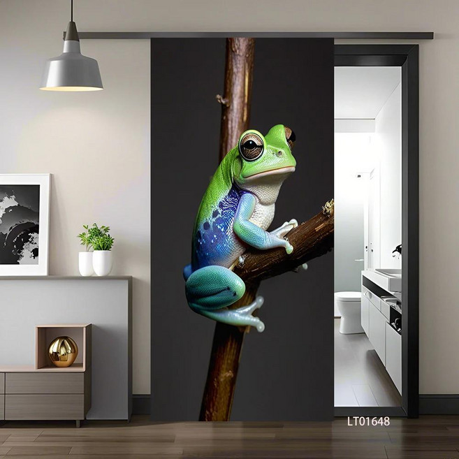 돌고래 카브라이트 귀여운 동물 도어 스티커 방수 탈부착 홈 장식 비닐 데칼, 1개, 13. 13 / A. 40x120cm(not cut)