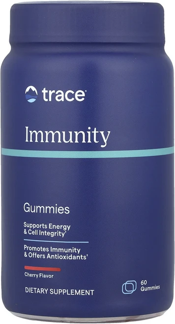 Trace Complete Immunity Gummies 체리맛 구미젤리 60개, TraceCompleteImmunityGummies체리, 1개 - 쿠팡