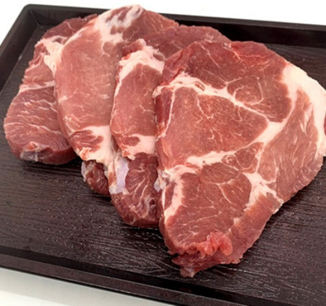 [쭌미트] 미국산 돼지목살 1팩 (100g 150g 200g 250g 500g 개별진공포장), 1개