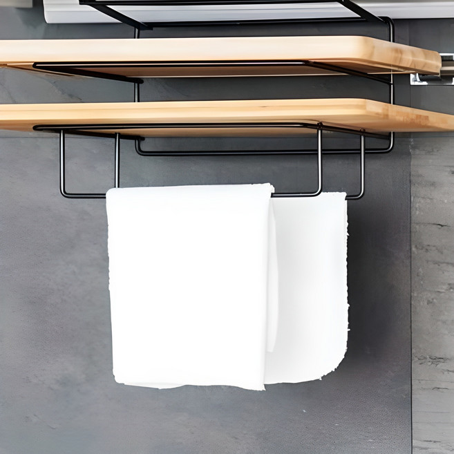 Saenghwalgongsik 3層砧板架, 1個, 黑色