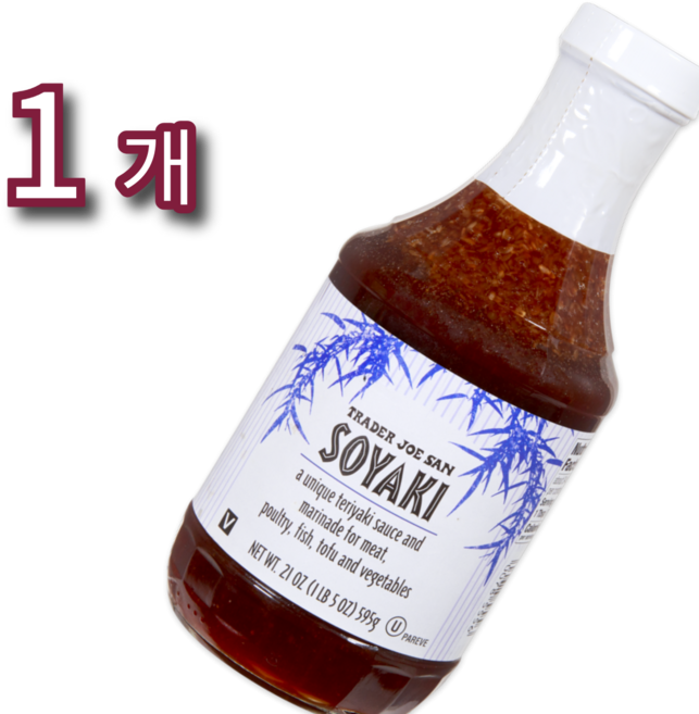 트레이더조 소야키 소스, 1개, 595g