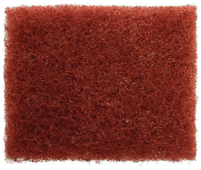3M Scotch-Brite 그리들 클리닝 퀵 클린 헤비 듀티 닦개 패드 10.2 cm x 13.3 cm 패드/팩 음식이나 오일에 구웠으면 뜨겁거나 차가운 철판에 사용하세, 6 Pads/Pack, 4 in x 5.25 in
