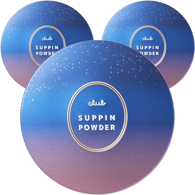 클럽 서핀 파우더C 슬리피문 향 26g, 클리어, 3개
