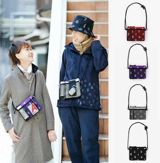 소우소우 SOUSOUxPOKETLE 사코슈 크로스백 숄더백 메시 가방 4컬러