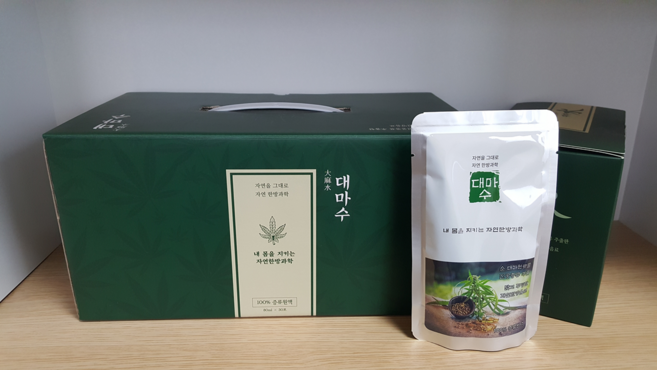 국내 최초 삼씨앗(국내산 Hemp 청삼종자)으로 만든 대마수 [원산지:국산], 30개, 80ml
