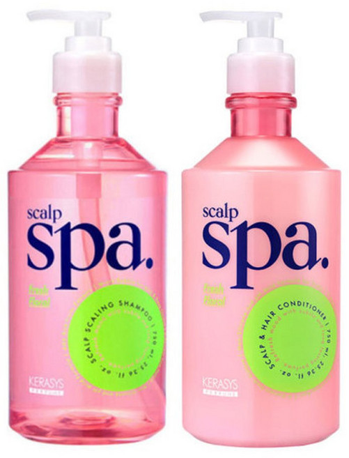 케라시스 두피스파 프레쉬플로랄 샴푸 750ml + 컨디셔너 750ml, 1개