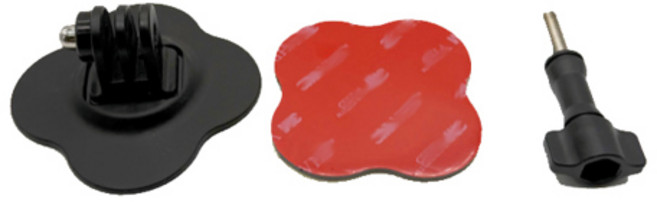 GoPro 13 12 11 10 9 DJI OSMO Action 5 Pro 4 3 Insta360 X5 X4 X3 GO 3S 바디보드 마운트용 접착식 서핑 보드 브래킷 플랫 베이스, [01] 1 PCS, 1개