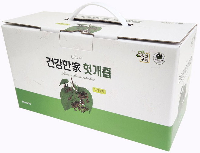 지리산을팜 구례 헛개차 즙 진액, 30개, 80L