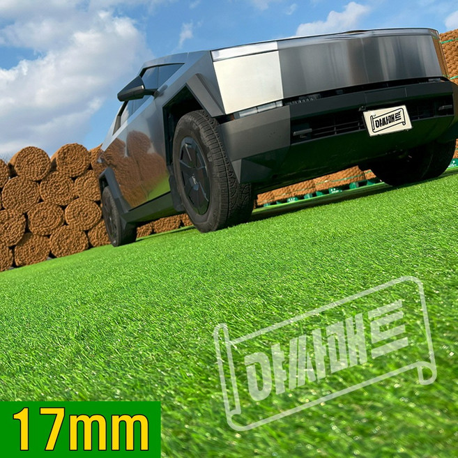 [야싸매트] 17mm 인조잔디 재단 전사이즈 보유 방염 배수 친환경 폭1m 2m 길이 1m씩 연장 재단 보유 옥상 테라스 발코니 농막 장박 캠핑장 카페 1m 2m 3m 4m 5m, 너비1m x 길이2m, 1개