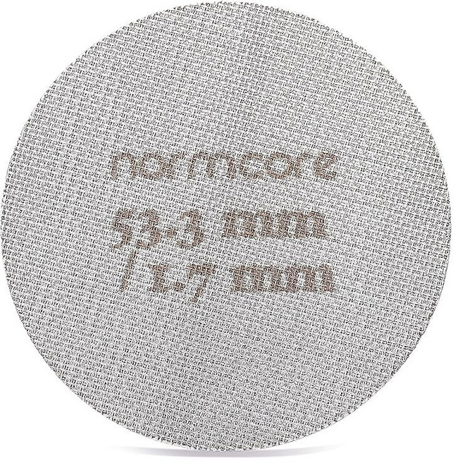 Normcore 53 3mm 퍽 스크린 하부 샤워 에스프레소 54mm 포터필터 필터 바스켓용 금속 접촉 두께 150 m 316 스테인리스 스틸 1 7mm, 5 53 3mm