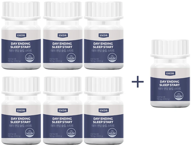 SMDR 데이엔딩슬립스타트, 30정, 7개 - 쿠팡