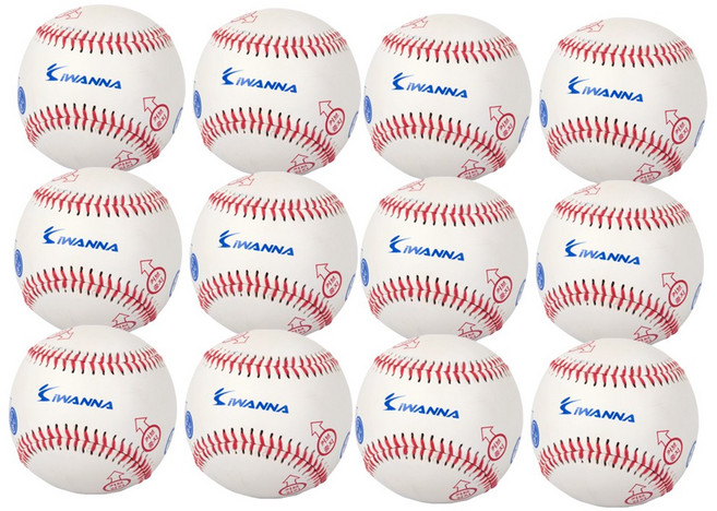 아리프 경식 구질 연습 야구공, 12개