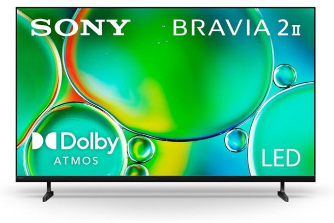 소니 브라비아 2 II 43인치 4K 울트라 HD LED 스마트 TV 구글 및 플레이스테이션®5 전용 기능 포함 K43S20M2 2025년형, 43, TV Only