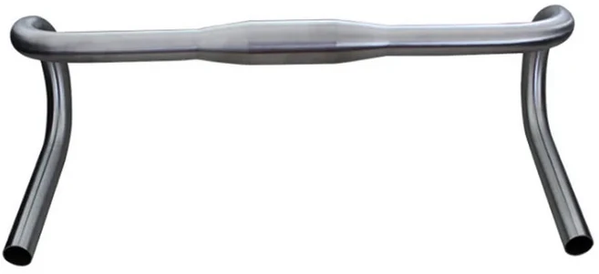 자전거핸들바 부품호환 초경량그립 티타늄 자갈 도로 자전거 드롭 핸들바 레이싱 벤트 바, 1개, 420mm