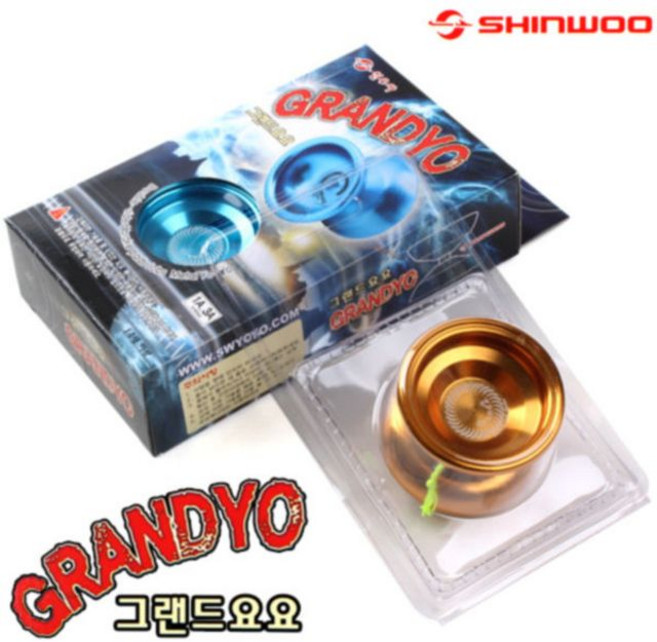 키즈초이스협력사 키즈초이스 도매신우사 그랜드2 요요 (SW055) (랜덤 1개)요요 신우사 그랜드요요 장난감 완구, 1개