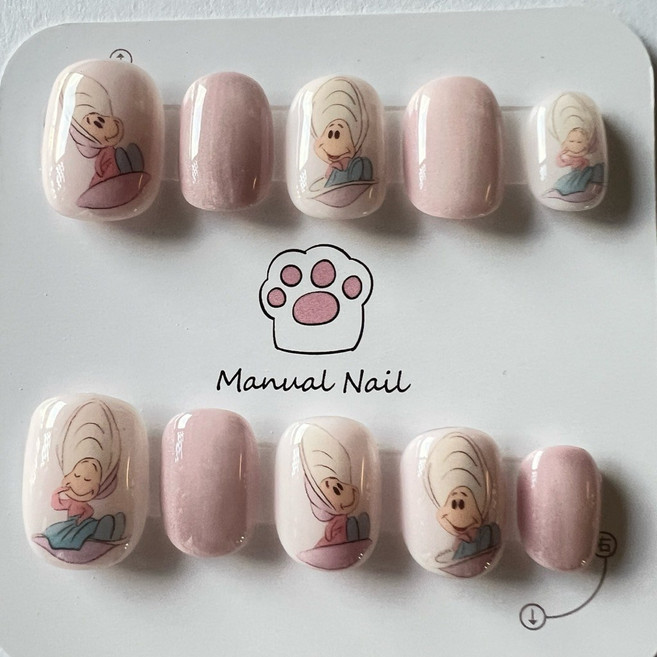 Manual Nail 牡蠣寶寶穿戴甲, 1個