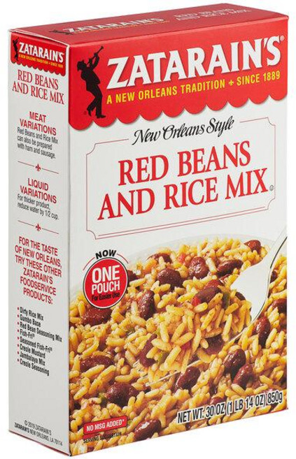 Zatarain's 붉은 콩과 밥 믹스 8개입, 8개, 850g